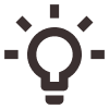 lightbulb icon