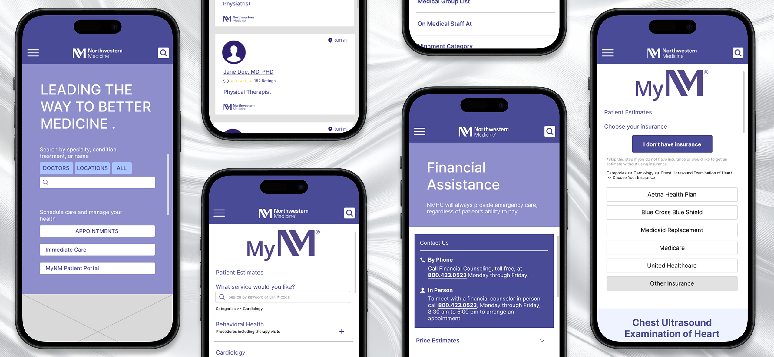 Northwestern Mockups