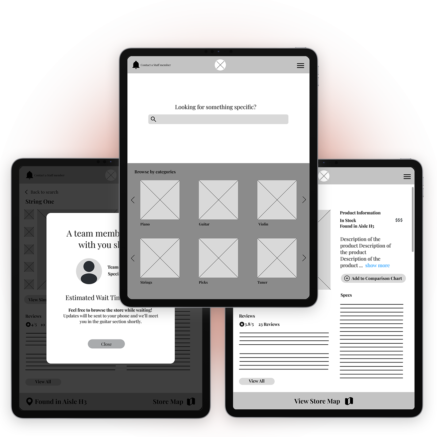 Reverb Design Mockups