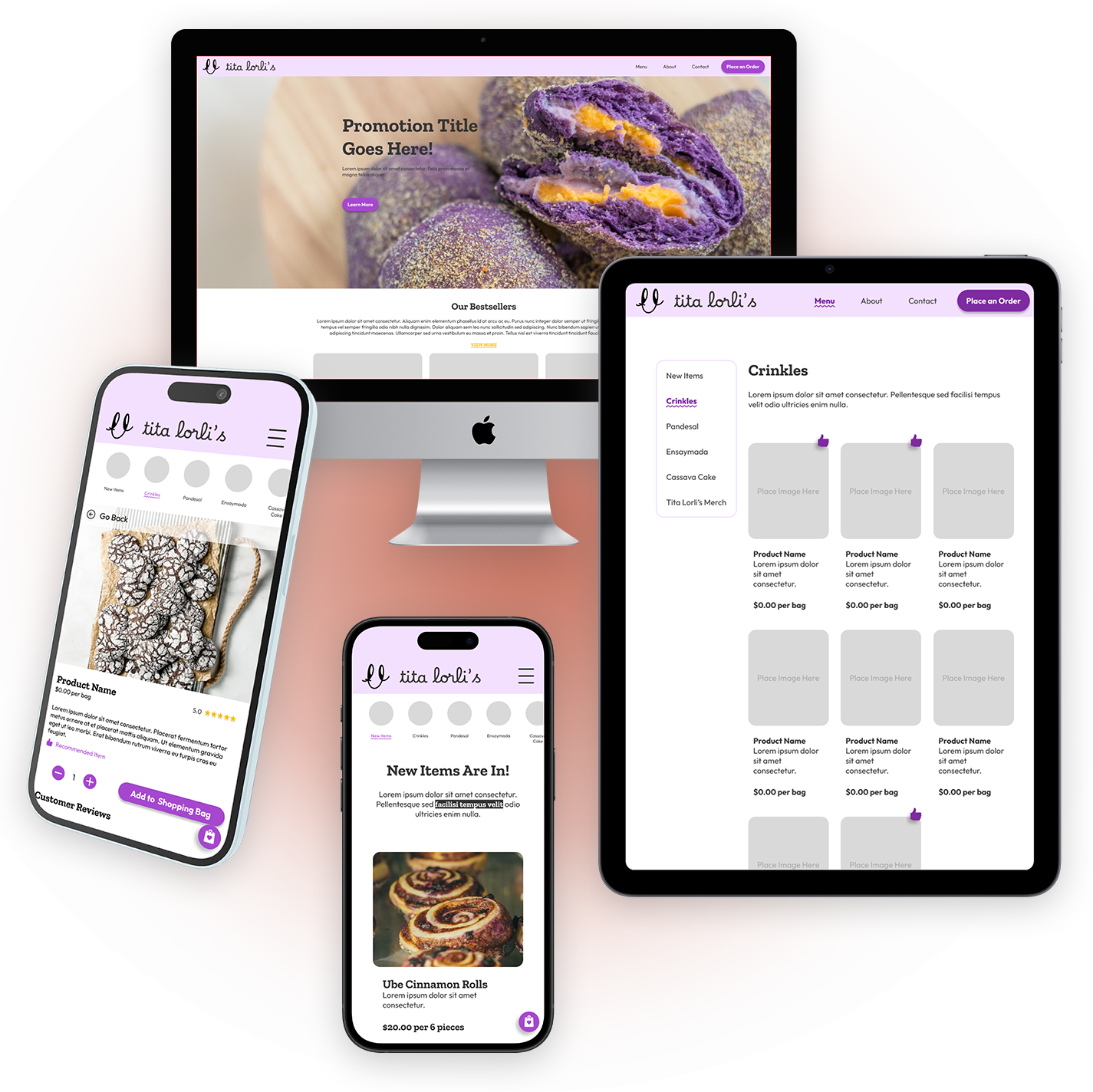 Tl Design System Mockups